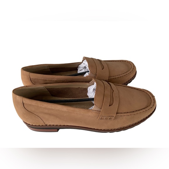 Suede Leather Loafers Beautiful Size 10 W walking cradles - Picture 2 of 6